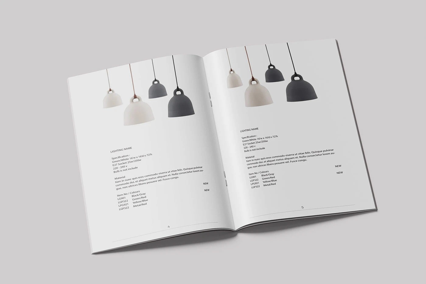 Catalogue Design — visual 2